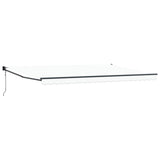 Tenda da Sole Bianco 500 x 300 x 165 cm Poliestere e Metallo