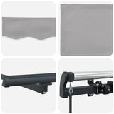 Tenda Retrattile Grigio chiaro 500  300 cm