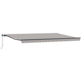 Tenda Retrattile Grigio chiaro 500  300 cm