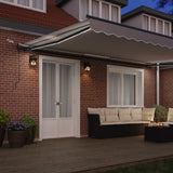 Tessuto per Tenda Grigio chiaro 500  300 cm Poliestere