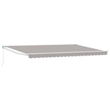 Tenda retrattile Grigio Chiaro 500 x 300 x 165 cm