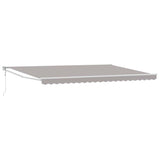 Tenda retrattile Grigio Chiaro 500 x 300 x 165 cm