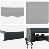 Tenda retrattile Grigio Chiaro 500 x 300 x 165 cm