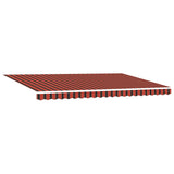 Tessuto per Tenda Arancione e Marrone 500  350 cm Poliestere