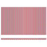 Tessuto per Tenda con Rosso e Bianco 500  350 cm Poliestere