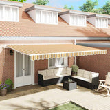 Tenda retrattile Multicolore 500  350 cm