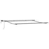 Tenda retrattile Beige 500  350 cm Tessuto e Alluminio