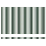 Tessuto per Tenda Verde e Bianco 500  350 cm Poliestere