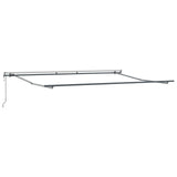Tenda Retrattile Verde e Bianco 500  350 cm