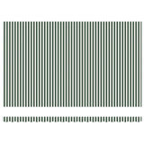 Tenda Retrattile Verde e Bianco 500  350 cm