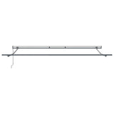 Tenda Retrattile Verde e Bianco 500  350 cm