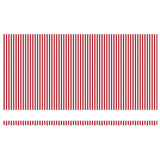 Tessuto per Tenda con Rosso e Bianco 600  300 cm Poliestere
