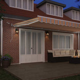 Tenda retrattile Multicolore 600  300 cm Poliestere