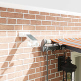 Tenda retrattile Multicolore 600  300 cm Poliestere