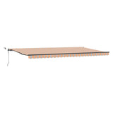 Tenda retrattile Multicolore 600  300 cm Poliestere