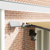 Tenda retrattile Multicolore 600  300 cm Tessuto e Alluminio