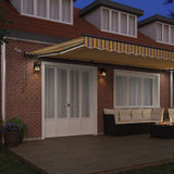 Tenda retrattile Multicolore 600  300 cm Poliestere