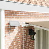 Tenda retrattile Beige 600  300 cm Tessuto e Alluminio