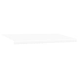 Tenda retrattile Bianco 600  300 cm Tessuto e Alluminio