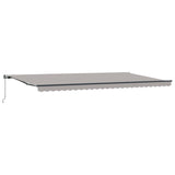 Tenda retrattile Grigio Chiaro 600  300 cm
