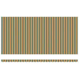 Tettuccio Elettrico Retrattile Verde e giallo 600  300 cm