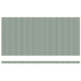 Tessuto per Tenda Verde e Bianco 600  300 cm Poliestere