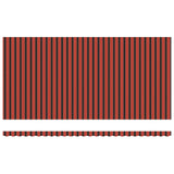 Tenda Retrattile 600  350 cm arancione e marrone