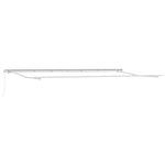 Tenda Retrattile Rigato Rosso e Bianco 600  350 cm