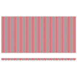 Tenda retrattile Rosso e Bianco 600  350 cm