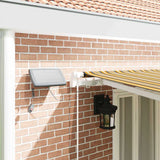 Tenda Retrattile Multicolore 600  350 cm Tessuto e acciaio