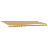Tenda Retrattile Multicolore 600  350 cm Tessuto e acciaio