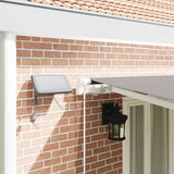 Tenda retrattile Grigio Chiaro 600  350 cm Tessuto e Alluminio