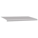 Tenda retrattile Grigio Chiaro 600  350 cm Tessuto e Alluminio