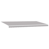 Tenda retrattile Grigio Chiaro 600  350 cm Tessuto e Alluminio