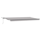 Tessuto per Tenda Grigio Chiaro 600  350 cm Poliestere