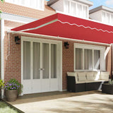 Tenda Retrattile 600  350 cm Rosso