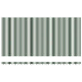 Tenda retrattile Verde e Bianco 600  350 cm