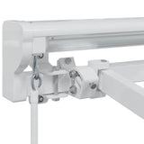 Struttura della tenda Regolabile Bianco 3,5 x 2 m Acciaio