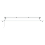 Struttura della tenda Regolabile Bianco 3,5 x 2 m Acciaio
