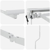 Struttura della tenda Regolabile Bianco 2,5 x 2 m Acciaio