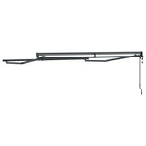 Struttura della tenda Regolabile Antracite 3 x 2,5 m Acciaio