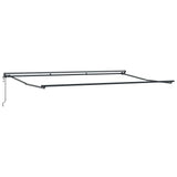 Struttura della tenda Regolabile Antracite 5 x 3 m Acciaio