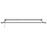 Struttura della tenda Regolabile Antracite 5 x 3 m Acciaio