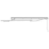 Struttura della tenda Bianco 3 x 2 m Metallo