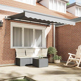 Struttura della tenda Antracite 3,5 x 2 m Metallo