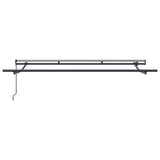 Struttura della tenda Antracite 3,5 x 2 m Metallo