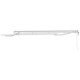 Struttura della tenda Bianco 4 x 2 m Metallo