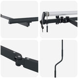 Struttura della tenda Antracite 4 x 2 m Metallo