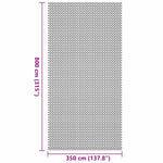 Tappeto da Tenda Antracite 800 x 350 cm Poliestere