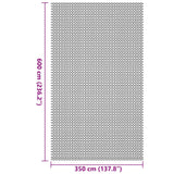 Tappeto da Tenda Verde 600  350 cm Poliestere